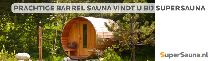 Barrel Sauna van SuperSauna