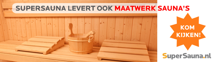 Maatwerk Sauna