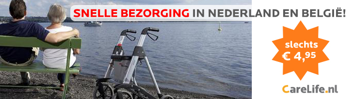 Rollators - Snelle bezorging in Nederland en België!