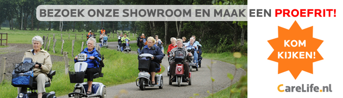Scootmobiel - Bezoek onze showroom en maak een proefrit!