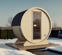 Buiten sauna Barel 