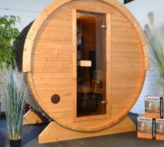 BUITENSAUNA BARREL SAUNA 137 MINI XL