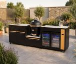 Luxe Buitenkeuken koelkast en kamado
