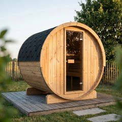 Buitensauna barrel sauna