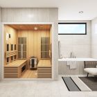 INFRAROOD SAUNA 6 VALERO DUO PRO INBOUW